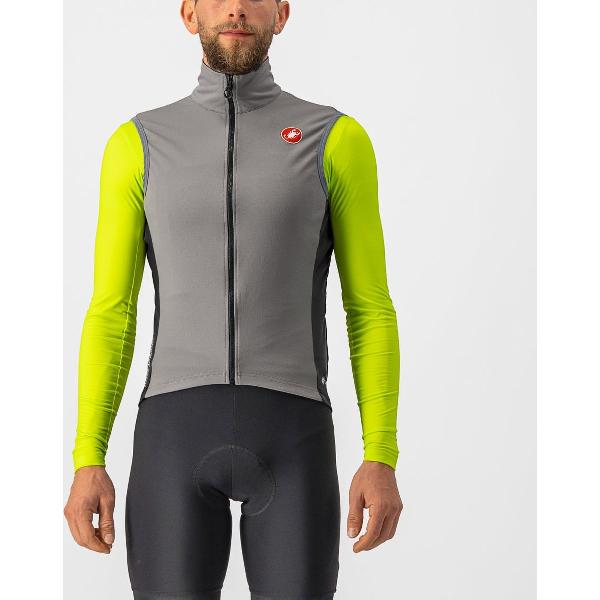 Castelli PERFETTO RoS 2 VEST NICKEL GRAY - Mannen - maat M