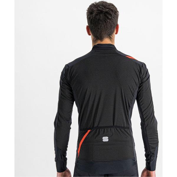 Sportful FIANDRE LIGHT NO RAIN fietsjas Black - Mannen - maat S