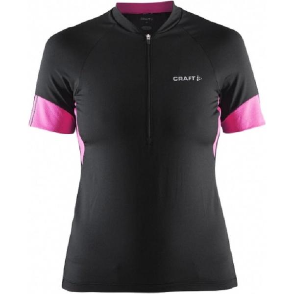 Craft - Velo The Motion - Fietsjersey - Zwart - Dames - Maat S