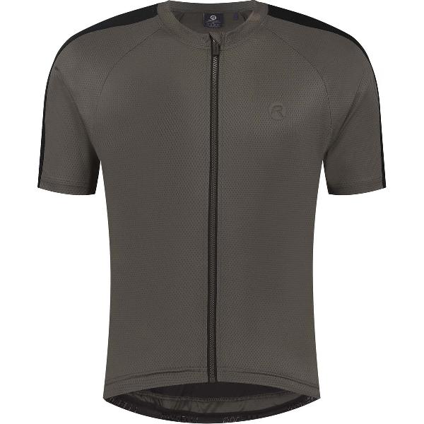 Rogelli Explore Fietsshirt - Korte Mouwen - Heren - Taupe - Maat XL