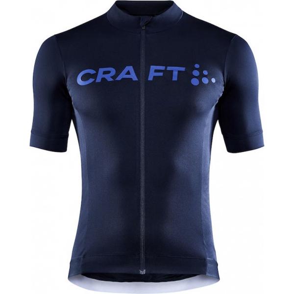 Craft Fietsshirt Korte Mouwen Heren Blauw - ESSENCE JERSEY M BLAZE BURST-M