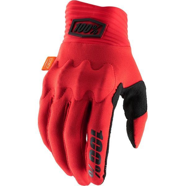 100% MTB Cognito Gloves D3O - Rood - M