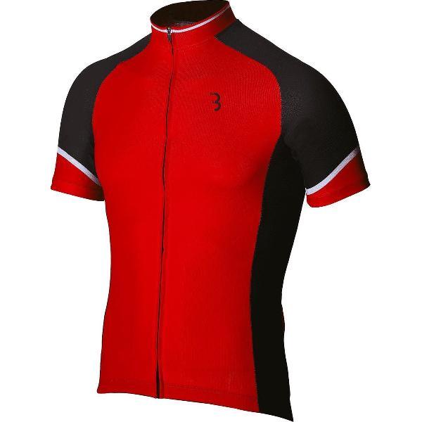 BBB fietsshirt korte mouwen / BBB Jersey Comforfit s.s. Red/Black/White-L