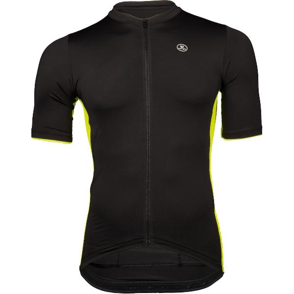 Vermarc Solid PRR Jersey Black/Fluo Yellow Size S