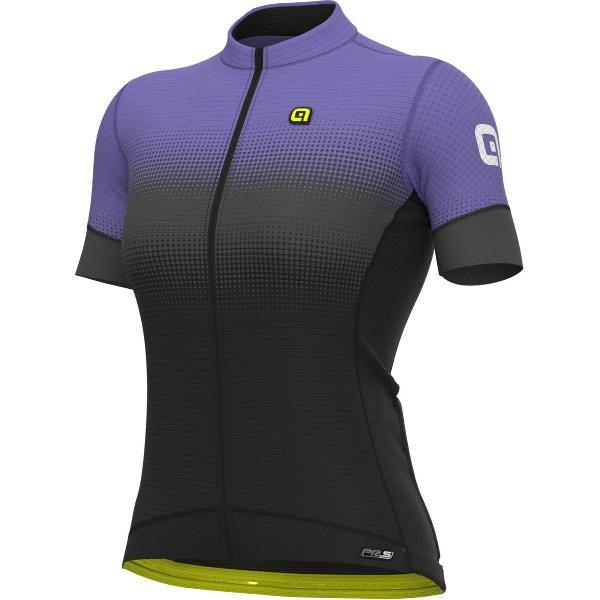 Ale Dames Fietsshirt Korte Mouwen PRS Gradient - Paars - XL - Valt klein