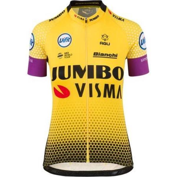 AGU Shirt Korte Mouw Jumbo-Visma Replica Dames S