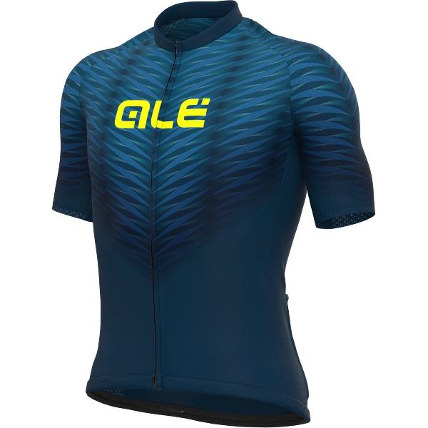 Ale Fietsshirt Korte Mouwen Solid Thorn - Blauw - M - Valt klein