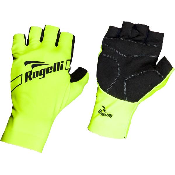 Rogelli Logan Fietshandschoenen - Unisex - Fluor - Maat L