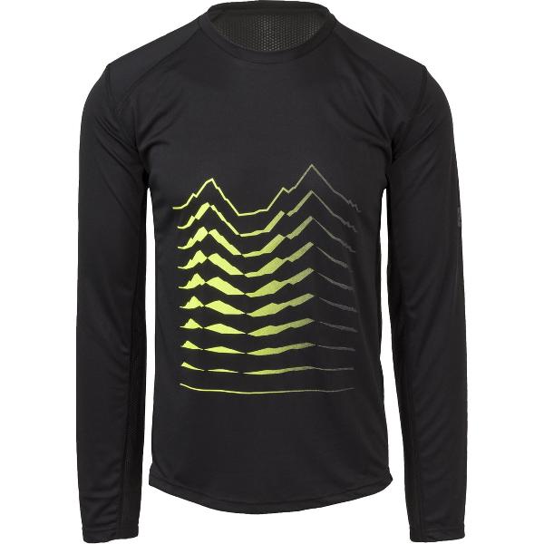 AGU Fietsshirt Lange Mouwen II MTB Heren - Zwart - M