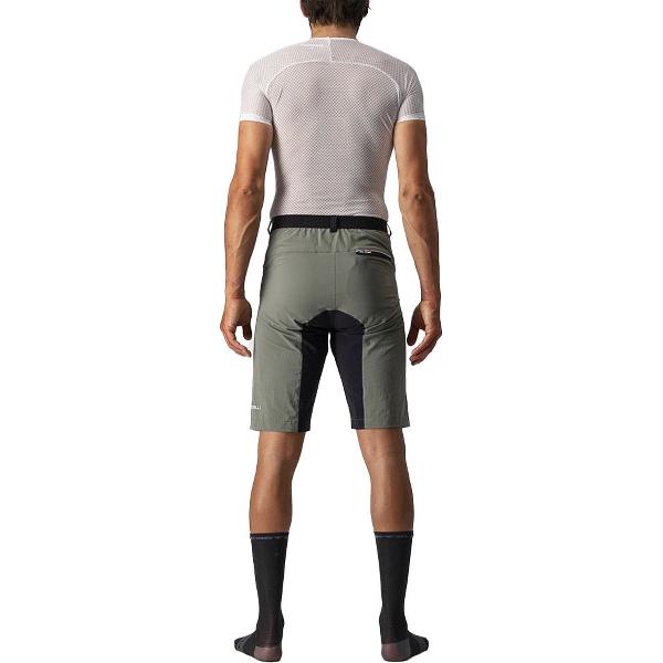 CASTELLI Unlimited Baggy Korte Broek Heren - Green Forest - L