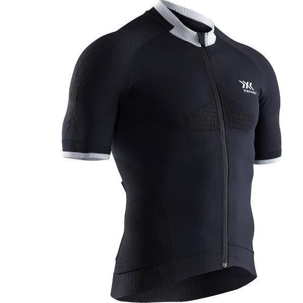 X-BIONIC Regulator Korte Mouwen Fietsshirt Heren - Black Melange - M