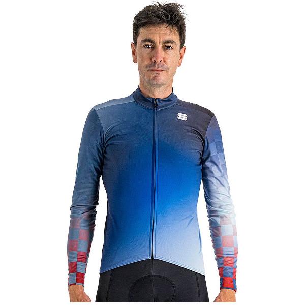 SPORTFUL Rocket Thermische Heren Jersey Met Lange Mouwen - Blue - S