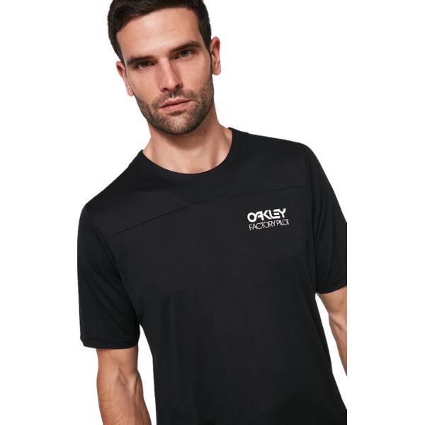 Oakley Cascade Trail Tee - Blackout Medium