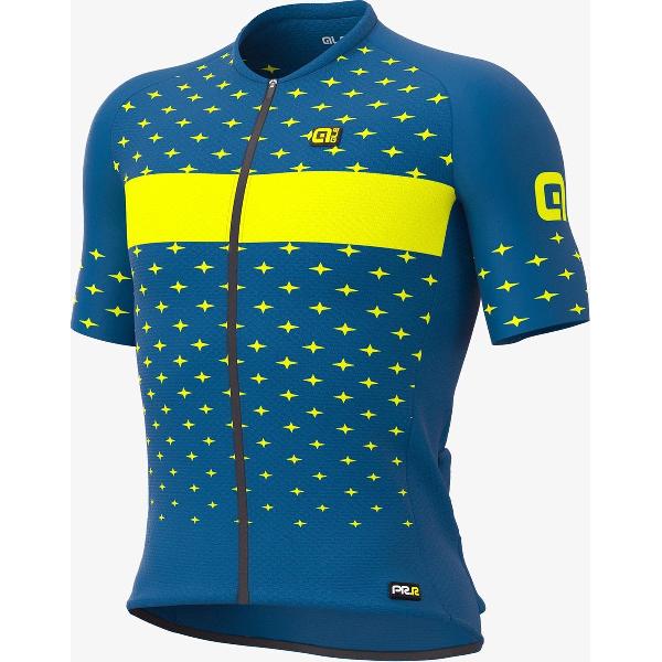 Ale Fietsshirt Korte Mouwen Graphics PRR Stars - Blauw - S - Valt klein