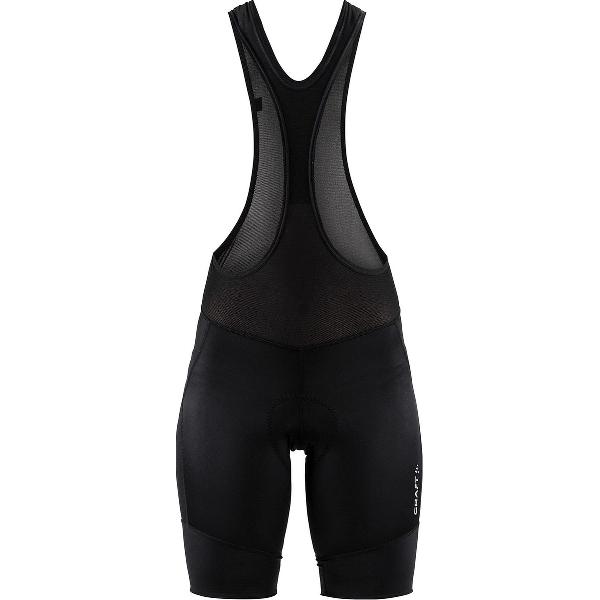 Craft Essence Bib Shorts Fietsbroek Dames - Zwart/Zilver - Maat S