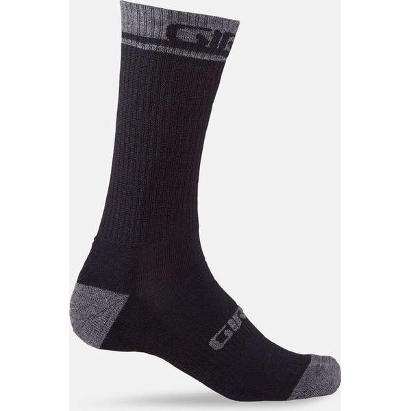 Giro Winter Merino Wool Black/Dark Shadow Fietssokken L (43-45)