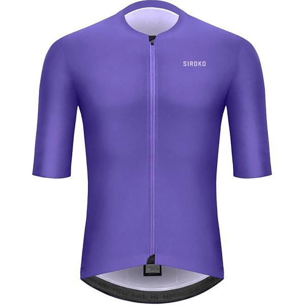 Siroko Srx Pro Veleta Korte Mouwen Fietsshirt Blauw L Man