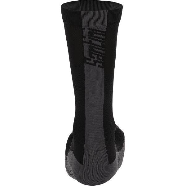 Santini Puro High Profile Socks ZWART - Maat XS/S