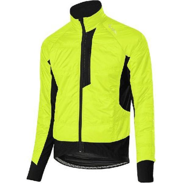 Löffler Fietsjack Hotbond Pl60 Heren Polyester/nylon Geel Mt 54