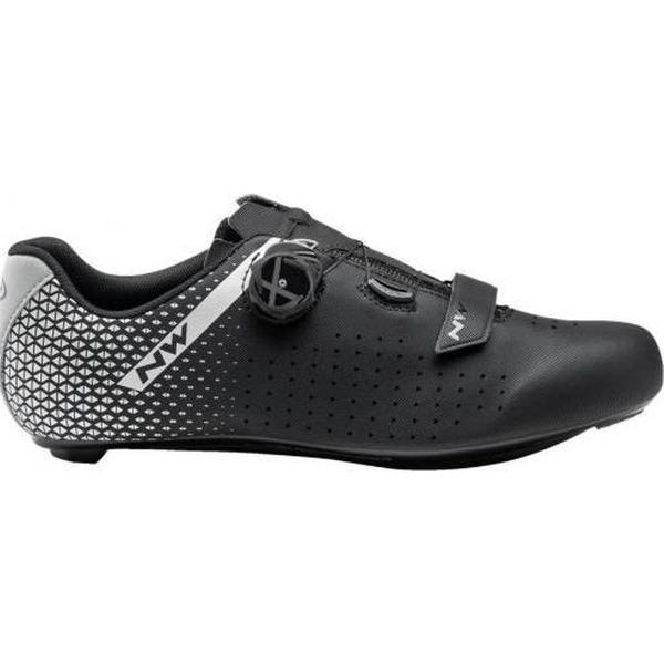 Northwave Fietsschoenen - Maat 43 - Unisex - zwart/zilver