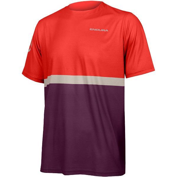 Endura SingleTrack Core Tee II - Aubergine