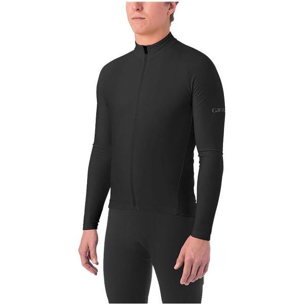 Giro Chrono Longsleeve Thermische Jersey Heren, black Maat L