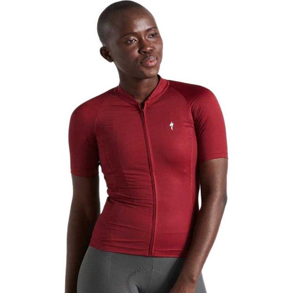 Specialized Outlet Sl Solid Korte Mouwen Fietsshirt Rood S Vrouw