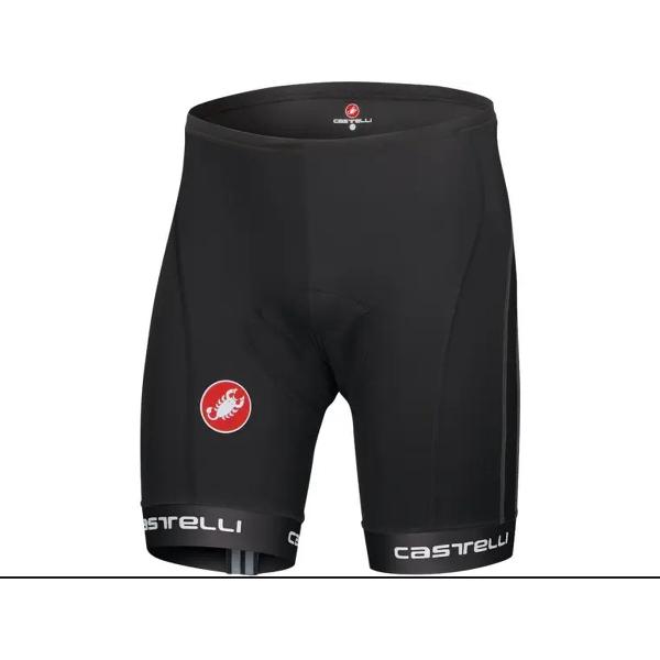 CASTELLI Endurance X2 short / Wielerbroek zonder bretels Zwart -M