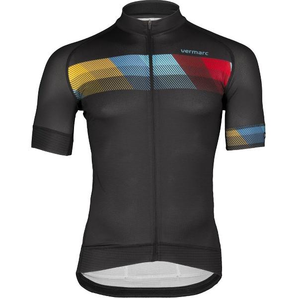 Vermarc Chroma Pr.r Fietsshirt Met Korte Mouwen Zwart