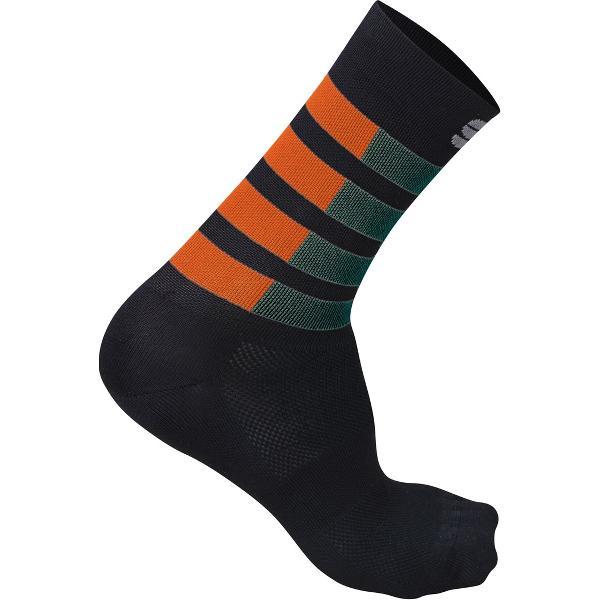 Sportful Mate Socks - Sea Moss Orange Black