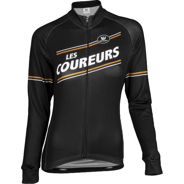 Vermarc Les Coureurs Dames Mid Season Fietsjack Zwart