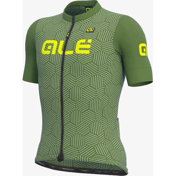 Ale Fietsshirt Korte Mouwen Solid Cross - Groen - M - Valt klein