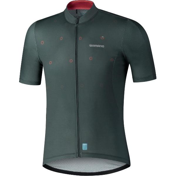 Shimano Shirt Aerolite Charcoal Heren-L