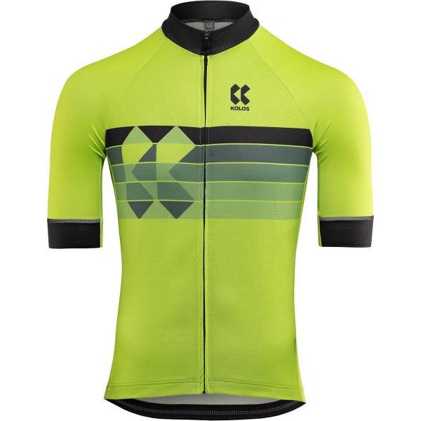 Kalas Motion Z Fietsshirt Heren Groen/Zwart Maat 2/S