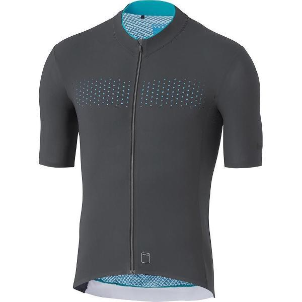 Shimano Evolve Fietsshirt Charcoal Heren-M