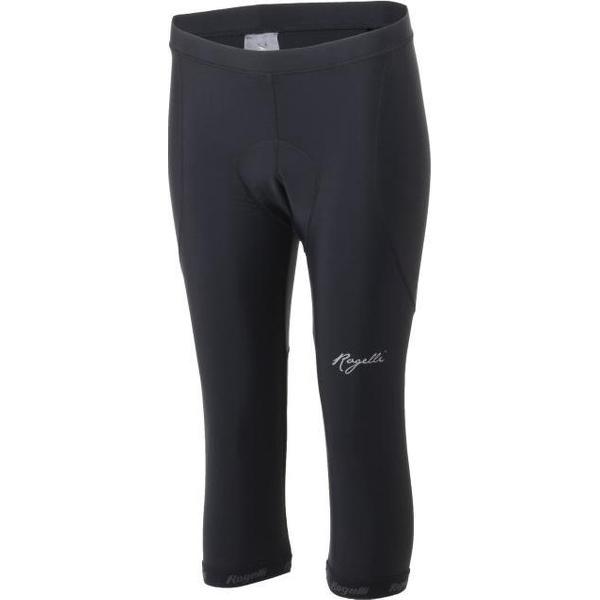 Rogelli Core Driekwart Fietsbroek - Dames - Zwart - Maat XS