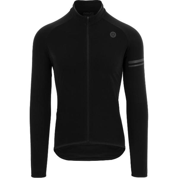 AGU Thermo Fietsshirt Lange Mouwen Essential Heren - Zwart - XXXL