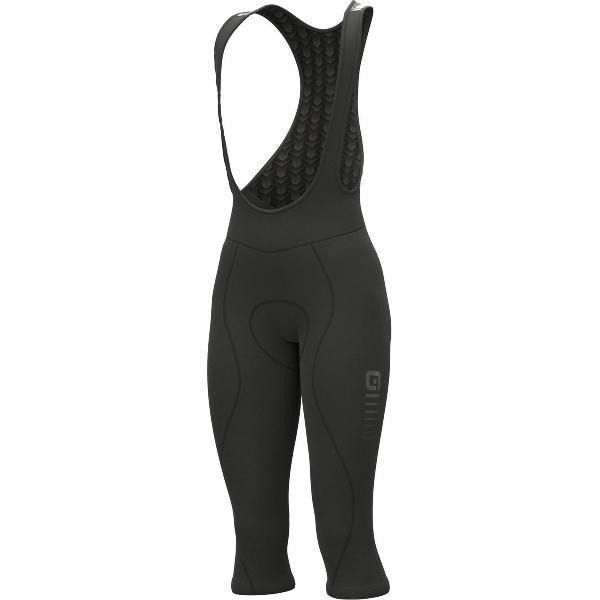 Ale Dames Lange Fietsbroek Bibknicker Solid Essential - Zwart - M