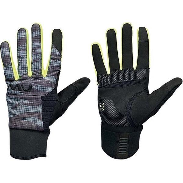 Northwave Fast Gel Glove Grey/Yellow XXL