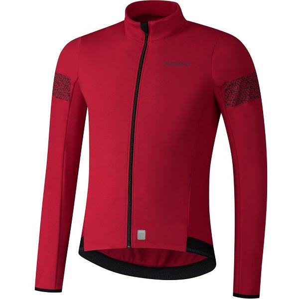 Shimano Beaufort Jersey Met Lange Mouwen Rood M Man