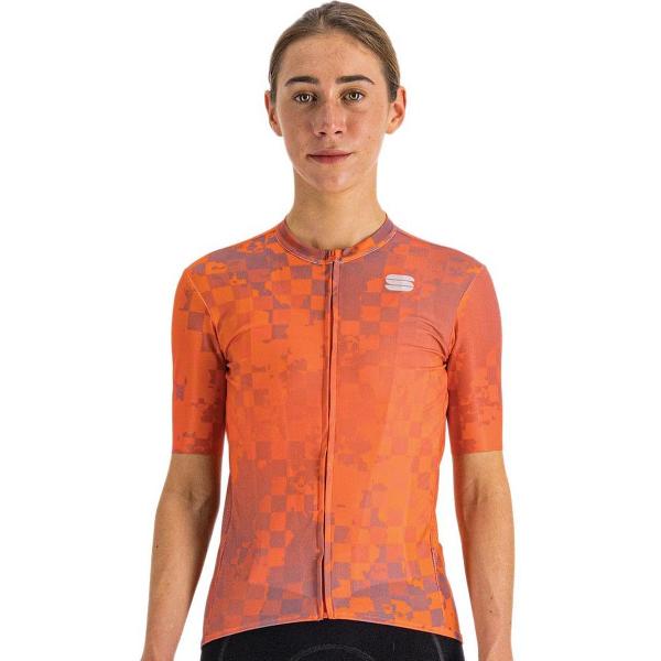 Sportful ROCKET Fietsshirt Dames Pompelmo Mauve - Vrouwen - maat XS