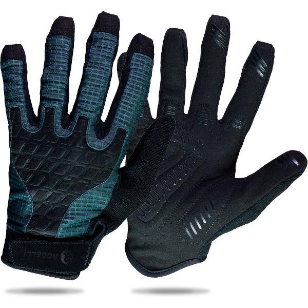 Rogelli Adventure MTB Handschoenen - Unisex - Zwart/Grijs - Maat M