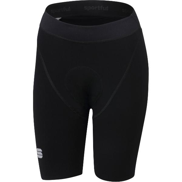 Sportful Fietsbroek kort zonder bretels voor Dames Zwart - SF Total Comfort W Short-Black - S