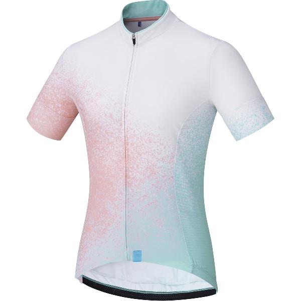 Shimano Sumire Dames Fietsshirt Met Korte Mouwen Wit