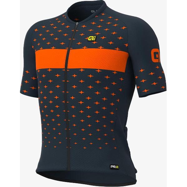 Ale Short Sleeve Jersey Graphics PRR Stars Grey-Orange M