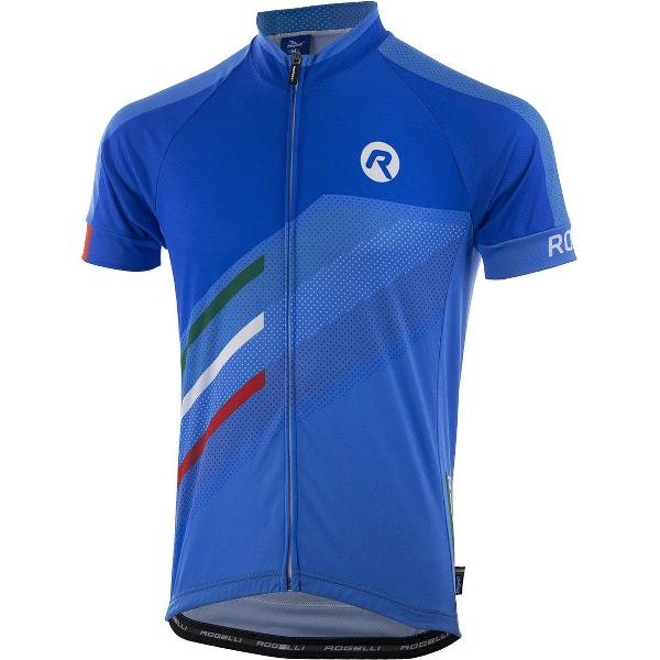 Rogelli Rogelli Team 2.0 Fietsshirt - Korte Mouwen - Heren - Azzurro - Maat S