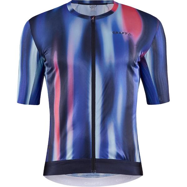 Craft - Aero Jersey M - Fietsjersey - Heren - Blaze - Maat M