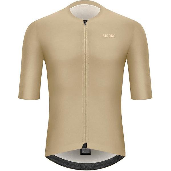 Siroko Srx Pro Somport Korte Mouwen Fietsshirt Beige L Man