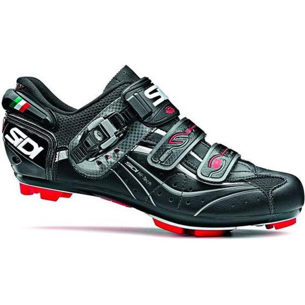 Sidi Scarpe Eagle 6 - Mountainbikeschoenen - SRS Carbon Zool - Zwart - Maat 46.5