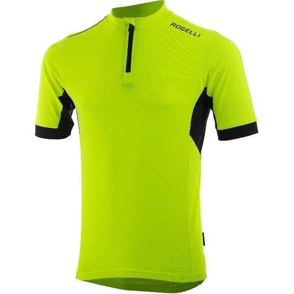 Rogelli Core Kids Fietsshirt - Korte Mouwen - Kids - Fluor - Maat 140-152